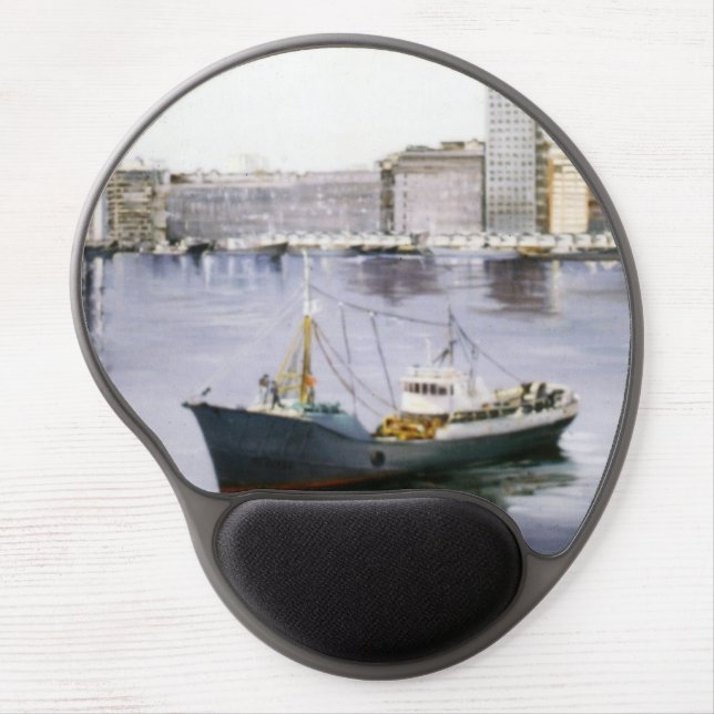 Marina/Mariña/Seascape Gel Mouse Pad (Front)