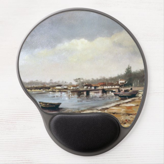 Marina/Mariña/Seascape Gel Mouse Pad (Front)