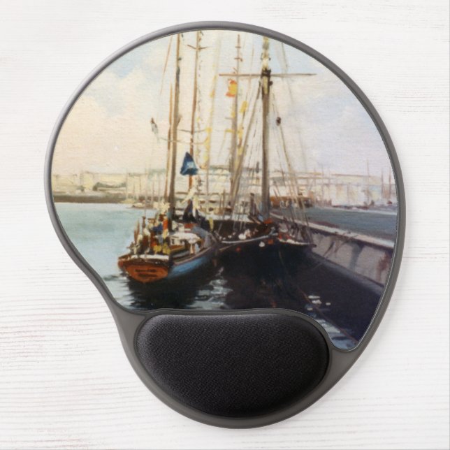 Marina/Mariña/Seascape Gel Mouse Pad (Front)