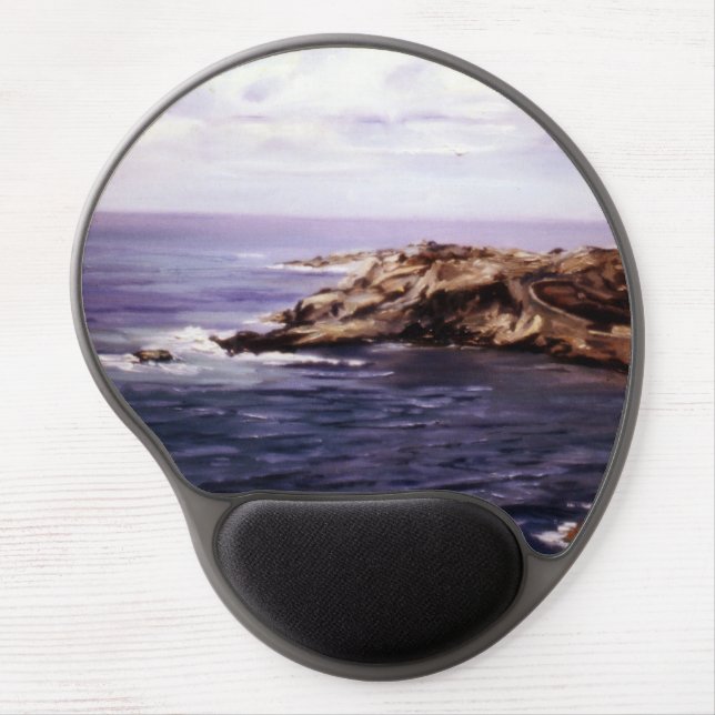 Marina/Mariña/Seascape Gel Mouse Pad (Front)