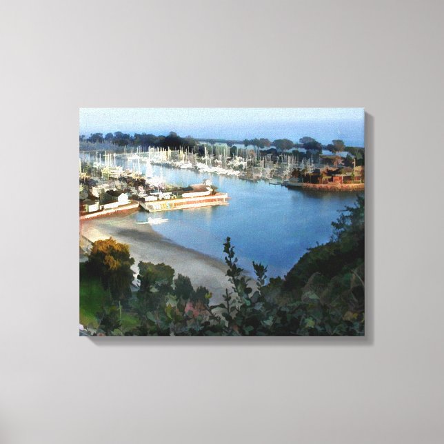 Marina Overlook Dana Point California Canvas Print (Front)