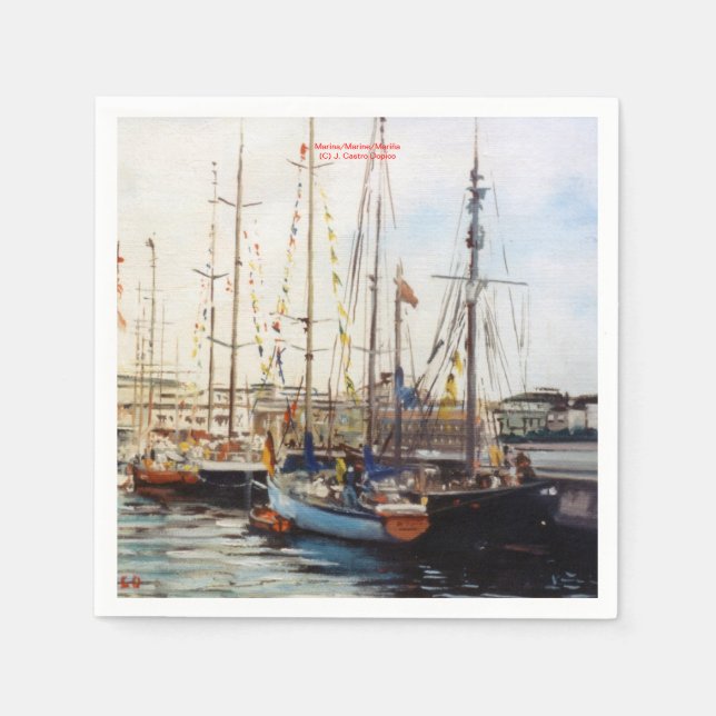 Marina Paper Napkins (Front)