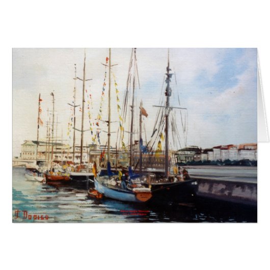 Marina/Seascape Cards (Front Horizontal)