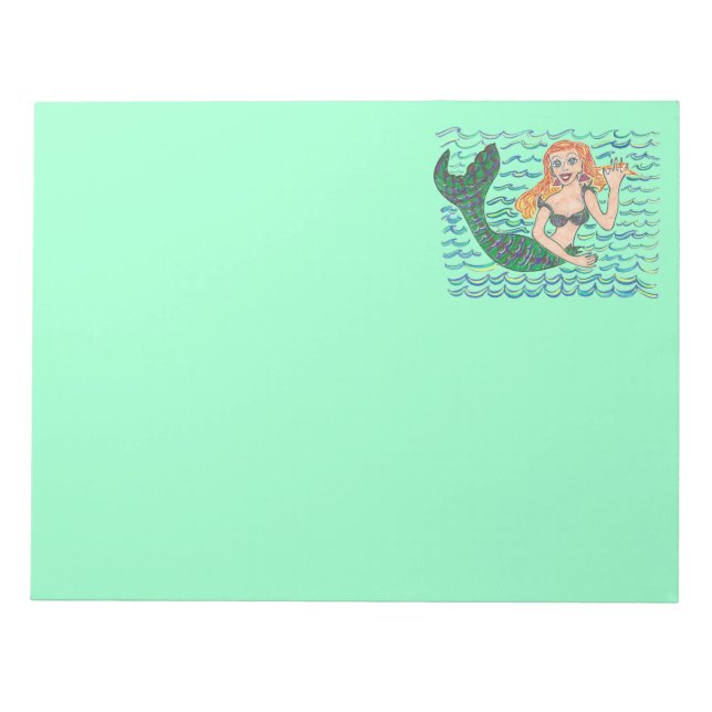 Marina The Mermaid Notepad (Front)