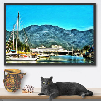 Marina Vallarta 0946 Art Print