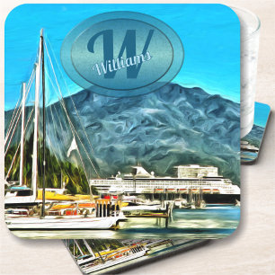 Marina Vallarta 0946  Beverage Coaster