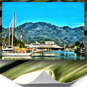 Marina Vallarta 0946 Original Art Print