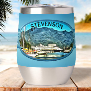 Marina Vallarta 0946  Thermal Wine Tumbler