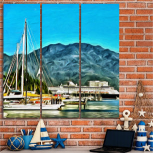 Marina Vallarta 0946 Triptych