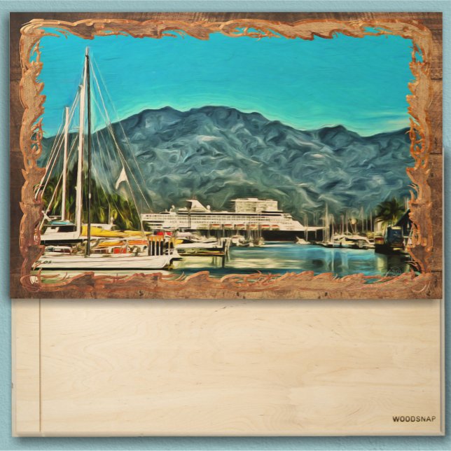 Marina Vallarta 0946 Wood Wall Art (Creator Uploaded)