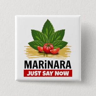Marinara Just Say Now Basil Tomatoes Spaghetti Button
