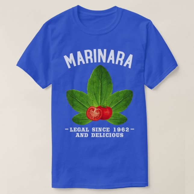 Marinara Tomato Sauce tshirt Make Marinara Legal  (Design Front)