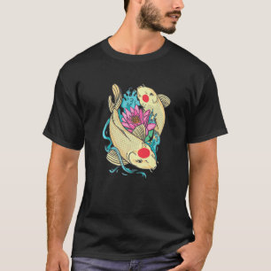 Marine Animals Tancho Koi Fish T-Shirt