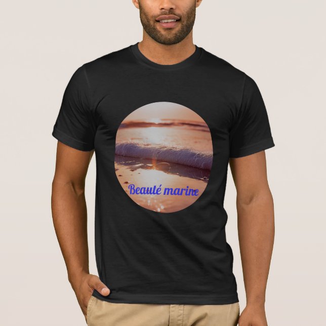 Marine beauty sunset T-Shirt (Front)