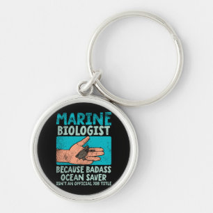 Marine Biologist Keychain