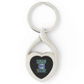 Marine Biologist Marine Biology Keychain