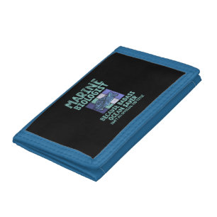 Marine Biologist Marine Biology Trifold Wallet