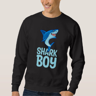 Marine Biology Shark Cute Shark Boy Sweatshirt
