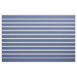 Marine Blue Stripes custom fabric