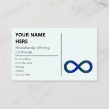 Marine Blues Infinity Sign