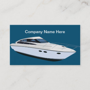 Marine Boating Theme Business Card
