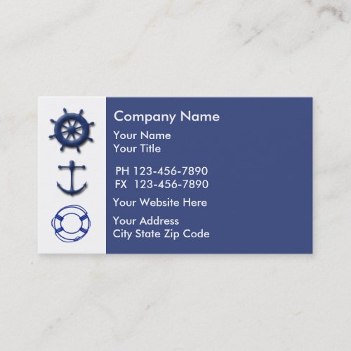 Marine Business Card