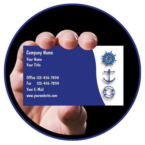 Marine Business Cards