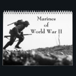Marine Calendar<br><div class="desc">calendar featuring monthly images of the U.S. Marines of World War Two.</div>