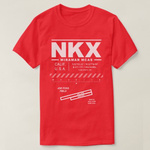 Marine Corps Air Station MCAS Miramar NKX T_Shirt