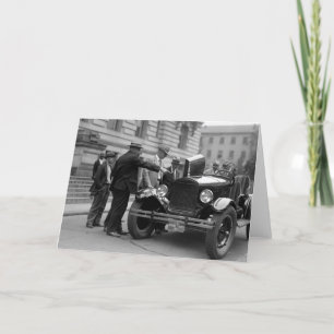 Marine Corps Car: 1926 Card