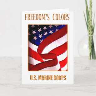 Marine Corps Greeting Card