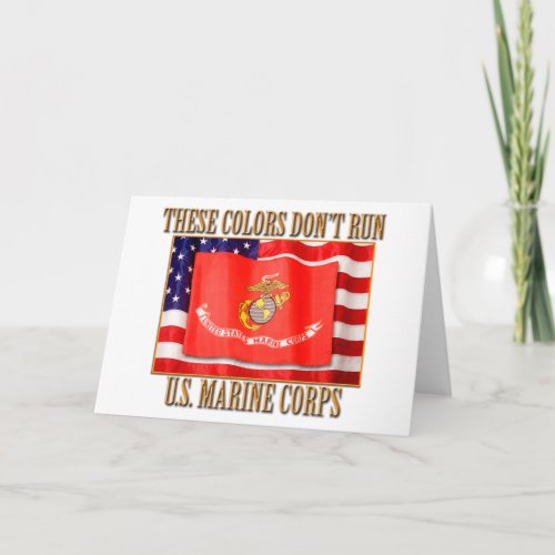 Marine Corps Greeting Card