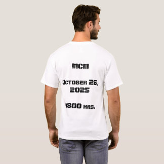 Marine Corps Marathon Training T T-Shirt