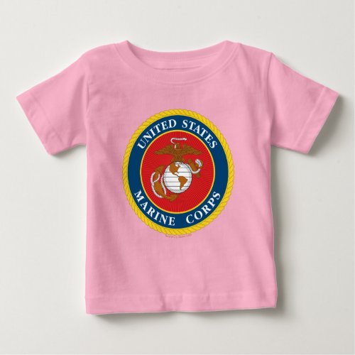 Marine Corps Seal 1 Baby T_Shirt
