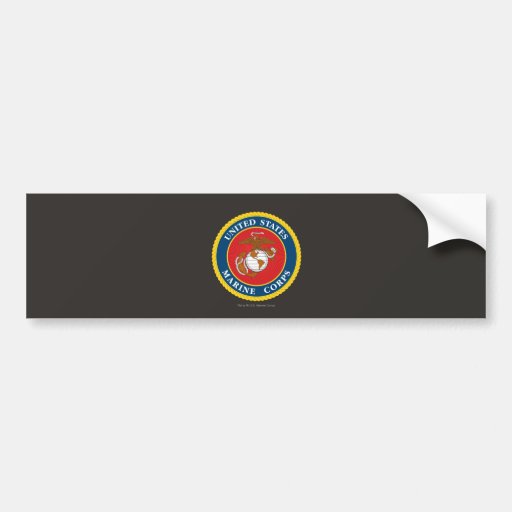 Marine Corps Seal 1 Bumper Sticker | Zazzle