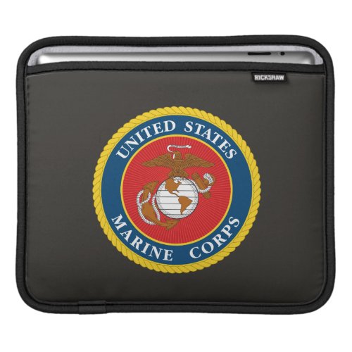 Marine Corps Seal 1 iPad Sleeve
