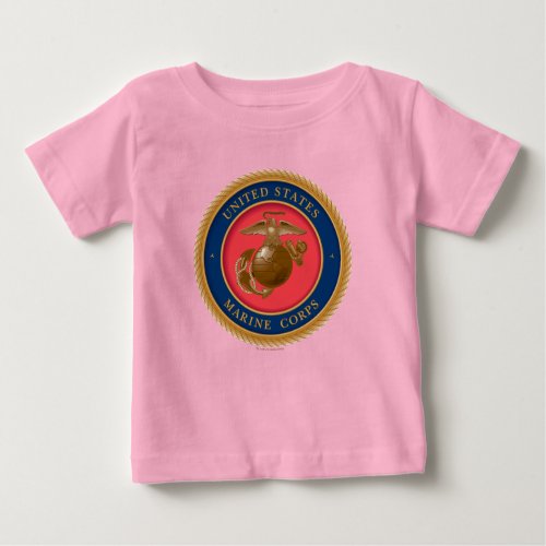 Marine Corps Seal 2 Baby T_Shirt