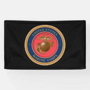 Marine Corps Seal Banner