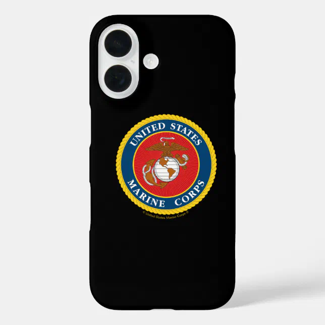Marine Corps Seal - Flat Case-Mate iPhone Case
