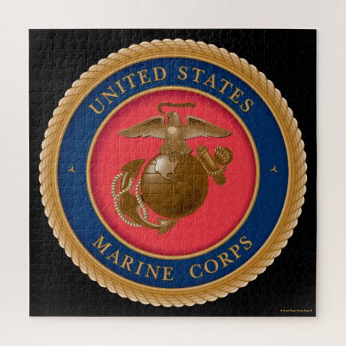 Marine Corps Seal Jigsaw Puzzle