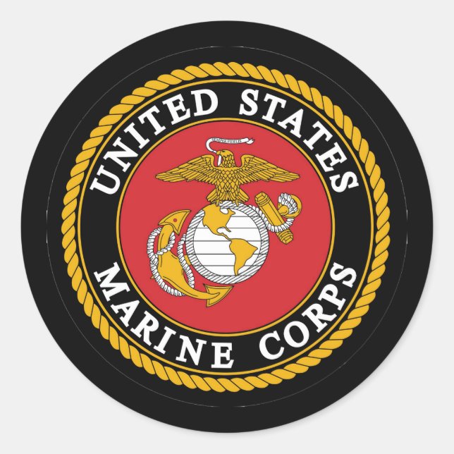Marine Corps Seal Sticker (Front)