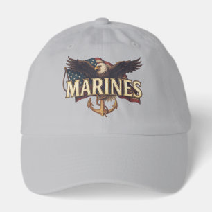 Marine Corps Veteran Logo Emblem Hat