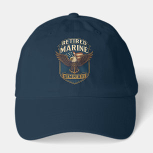 Marine Corps Veteran Logo Emblem Hat