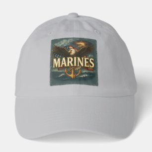 Marine Corps Veteran Logo Emblem Hat