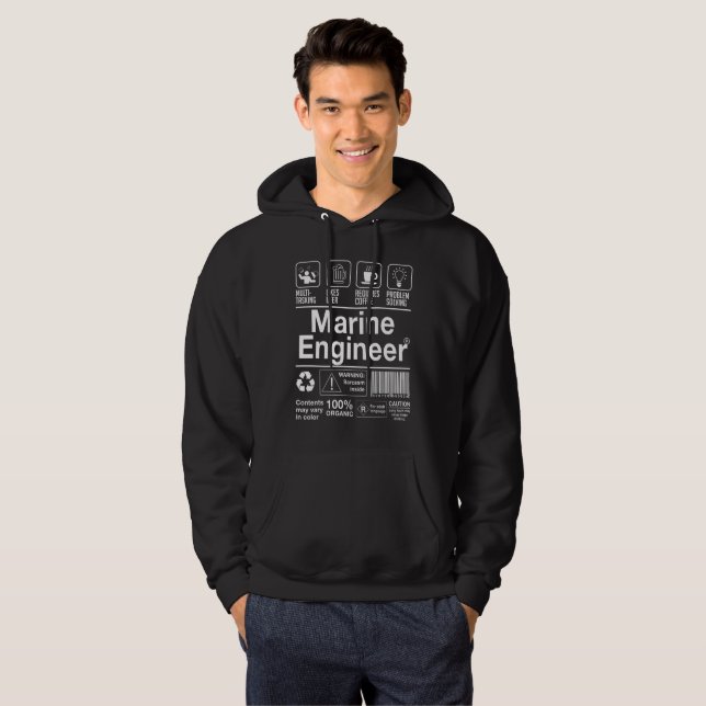 Marine Engineer Hoodie (Front Full)