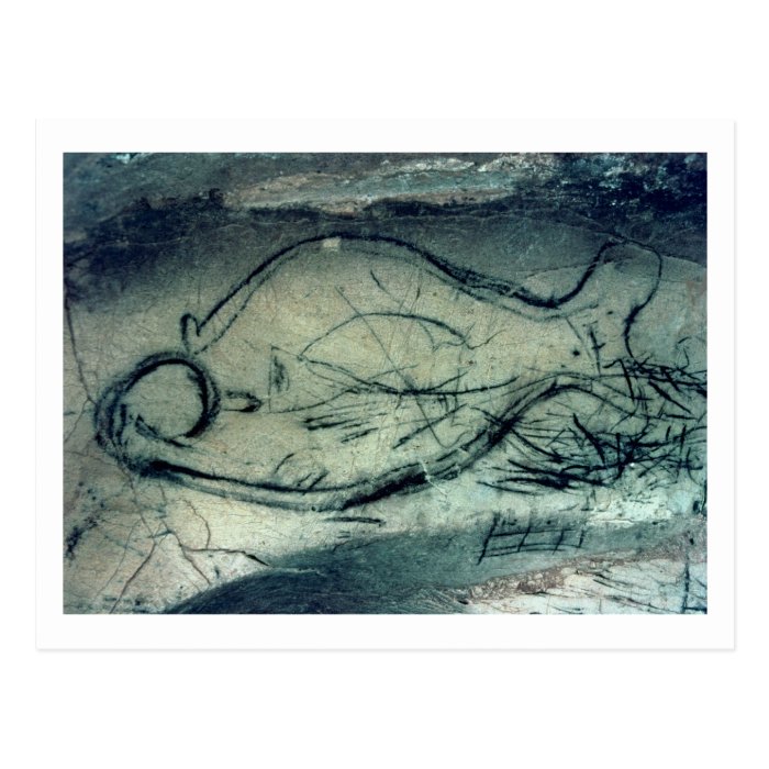 Marine figure, Palaeolithic Period (c.40000 12000 Postcard