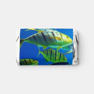 Marine Fish of Yellow with Black Stripes Hershey's Miniatures