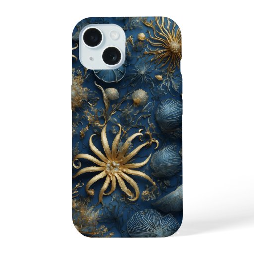 Marine Flowers - 3d NeoStar IPhone Case Design