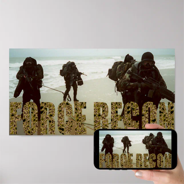 Marine Force Recon Poster (Downloadable)