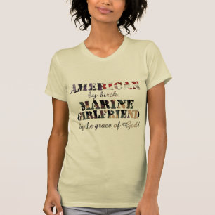 Marine Girlfriend Grace of God T-Shirt